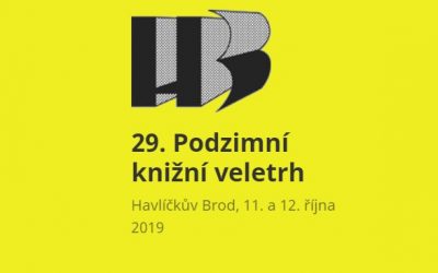 Zveme vás na 29. KNIŽNÍ VELETRH do Havlíčkova Brodu ve dnech 11 až 12.10.2019